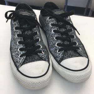 Converse reflective All Star sneakers